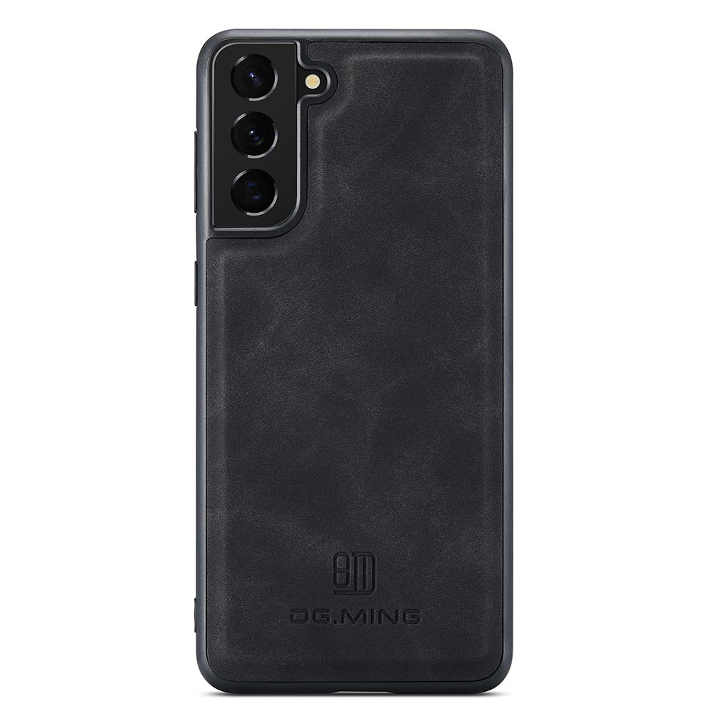 

DG.MING For Samsung Galaxy S23 Case Anti-Drop PC+TPU+PU Phone Cover Black