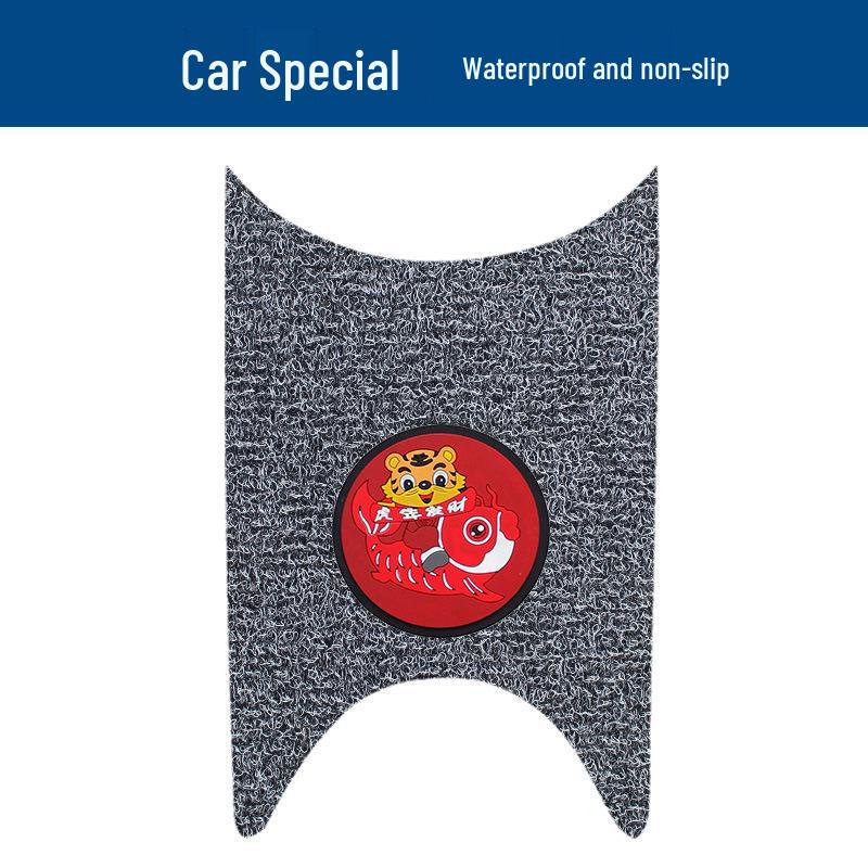 Waterproof, Non-Slip Wear-Resistant Silk Loop Foot Mats for Xinlei Xiaomeng Y Electric Scooter