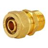 Yisu Gonghui Aluminum-Plastic Pipe Copper Threaded Straight Connector