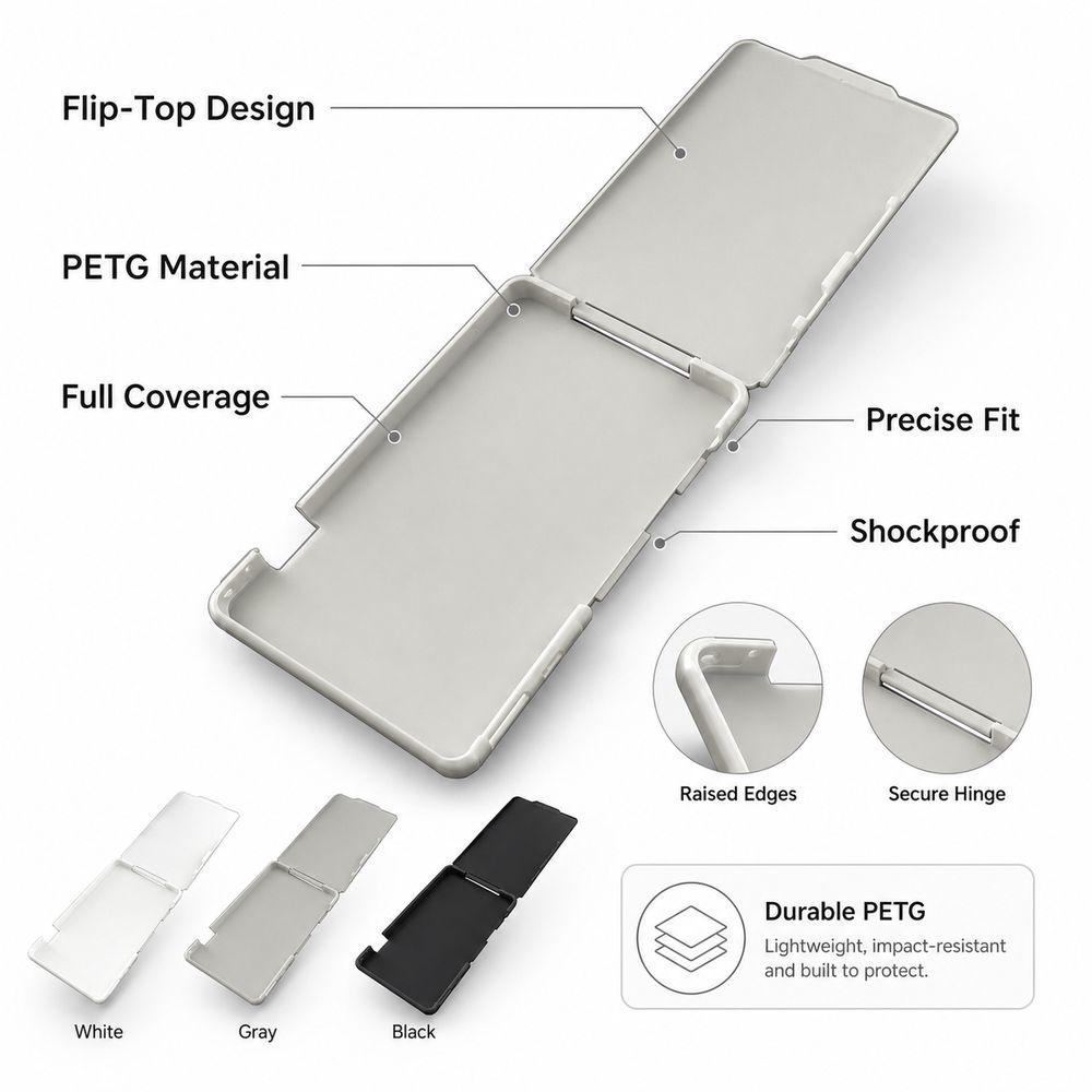 Full Coverage EBook Reader Case Precise Fit Protective Shell for XTEINK X4 E-Reader Protection