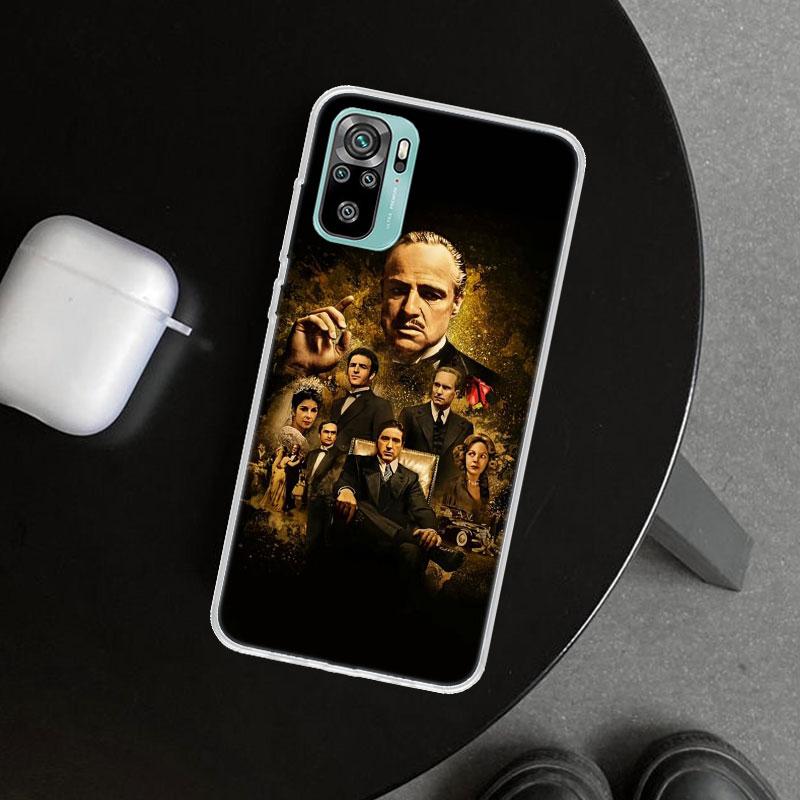 The Godfather TV Phone Case Cover for Xiaomi Redmi Note 15 14 13 12 11 Pro Plus 14S 12S 11S 11T 11E 10S 10 Customized Fundas Red