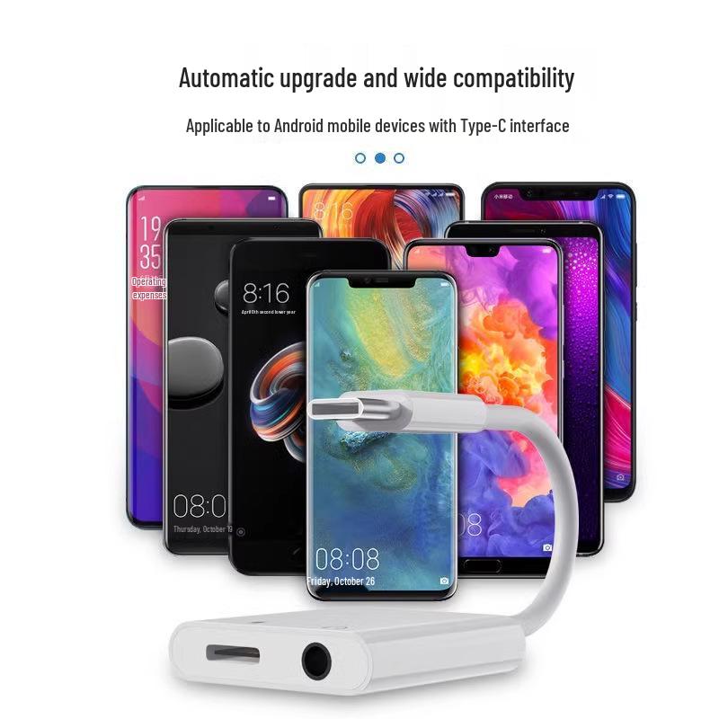 3.5mm Audio and Charging Adapter for iPhone 15/16 - Type-C/USB-C Compatible