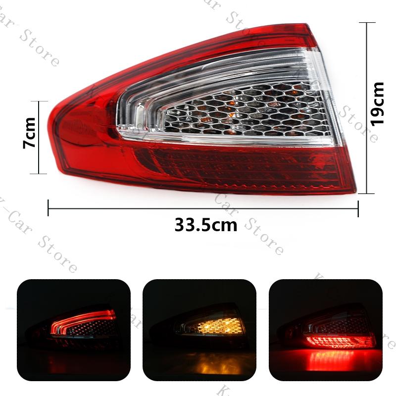 For Ford Mondeo Fusion 2011 2012 Rear Bumper Turn Signal Light Brake Stop Light Reversing Lamp Car Accessories BS71-13A603-AC