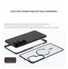 Samsung S26 Ultra Snap-On Magnetic Metal Frame Matte Anti-Drop Case for S25U/S24/S23