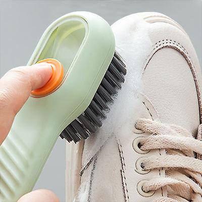 Automatic Liquid Discharge Shoes Brush Deep Cleaning Washing Clothes Soft Bristles Household Tools Laundry Cleaning Brushes