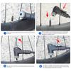 Cycling Accessory Inflation Adapter Car Tire Inflation Clamp Air pumps Extension Tube Adapter Vehicle Tyres Repair Tool