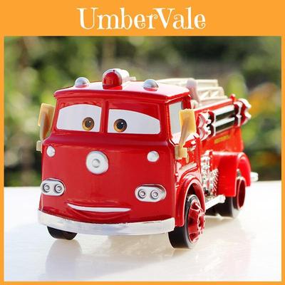Lujoso Modelo de Juguete Camión de Bomberos Rojo Disney Pixar Cars Perfecto Para Contar Historias y Juegos de Carreras