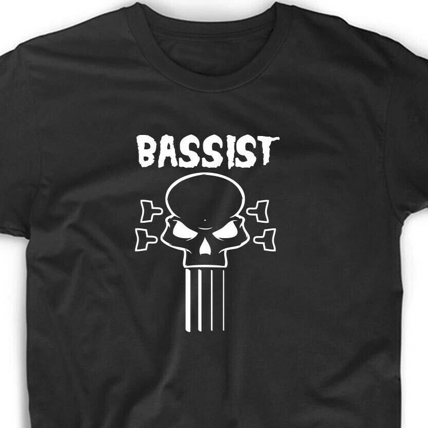 Bassist T Shirt Funny Tee Music Musician Band Grunge Rock Metal Bass Player S