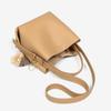 Genuine Leather Women's Crossbody Bucket Bag - Large Capacity, High-End Feel for Spring/Summer