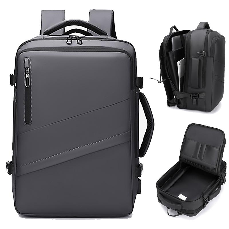 Travel Bag, Large Capacity Backpack, Business Trip Expansion Backpack, Backpack, Business Men's Boarding Bag