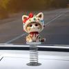 Dashboard Decor | Center Deck Ornament, 2D Acrylic Car Interior Decoration Cat Shaped for Truck RV Desk Bedside