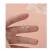 Hollow Butterfly Screw Buckle Stud Earrings For Women Sweet Minimalist Delicate Ear Jewelry