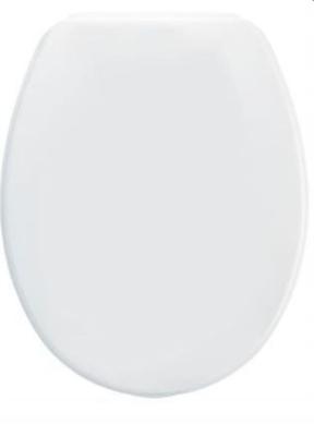 Iris universal white toilet seat