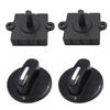 3 Speed Rotary Switch for Fan Control with 4 Positions 120V/250V Application Robust ABS Material for Durability