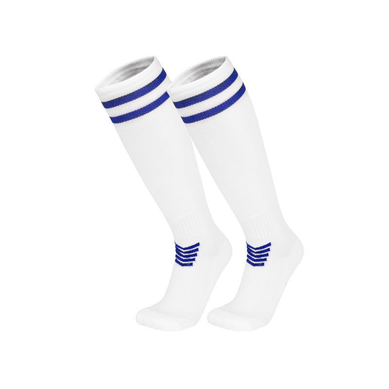 2026 Echte Kampf-Langrohr-Fußballsocken Professionell für Erwachsene, Kinder, ältere Kinder Frottee-Boden Beinschoner Atmungsaktive Sportsocken