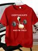 Unisexs Tee Weightlifting Duck Funny Slogan Print Cotton Short Sleeve Male Casual Streetwear Outdoor Daily Basic Fashion Top