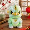 Handmade Lion Dance Plush Toy Cute Chinese New Year Decoration Lion Dance Ornament  Car Decoration