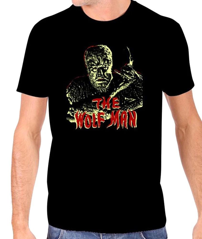 Authentic UNIVERSAL The Wolf Man Glow in The Dark T-Shirt S NEW L