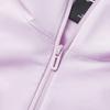 Li Ning Fitness Series Solid Color Zipper Hooded Comfortable Breathable Versatile Sports Jacket Women Jacket Twilight-Purple AFDV154-2