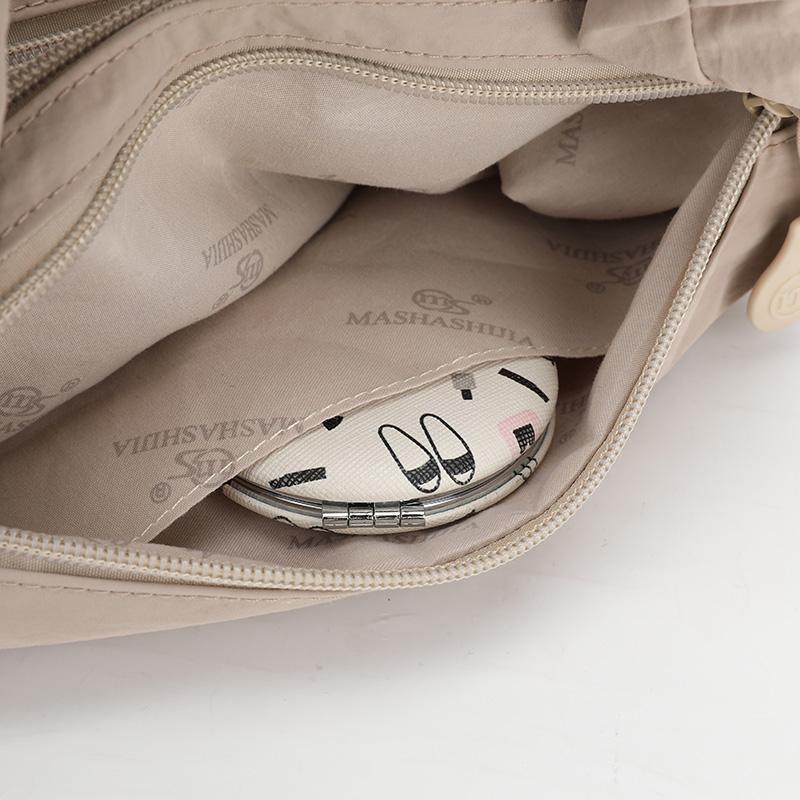 Ľahká Kabelka Nylonová Crossbody Taška Dámska Taška cez Rameno