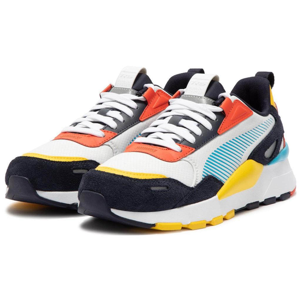 Puma Rs 3.0 Future Komfortabel Allsidig Enkel Støtdemping Slitesterk Lavsko Fritidssko Unisex sneaker Hvit Blå 392774-01