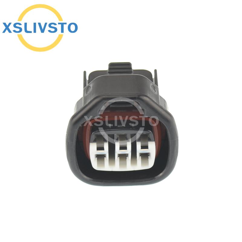 

1/5/10 Sets 6 Pin female JZS155 133 Idle motor plug Accelerator Throttle Pedal connectors 6189-0265 90980-11144 for Toyota crown 1 Set
