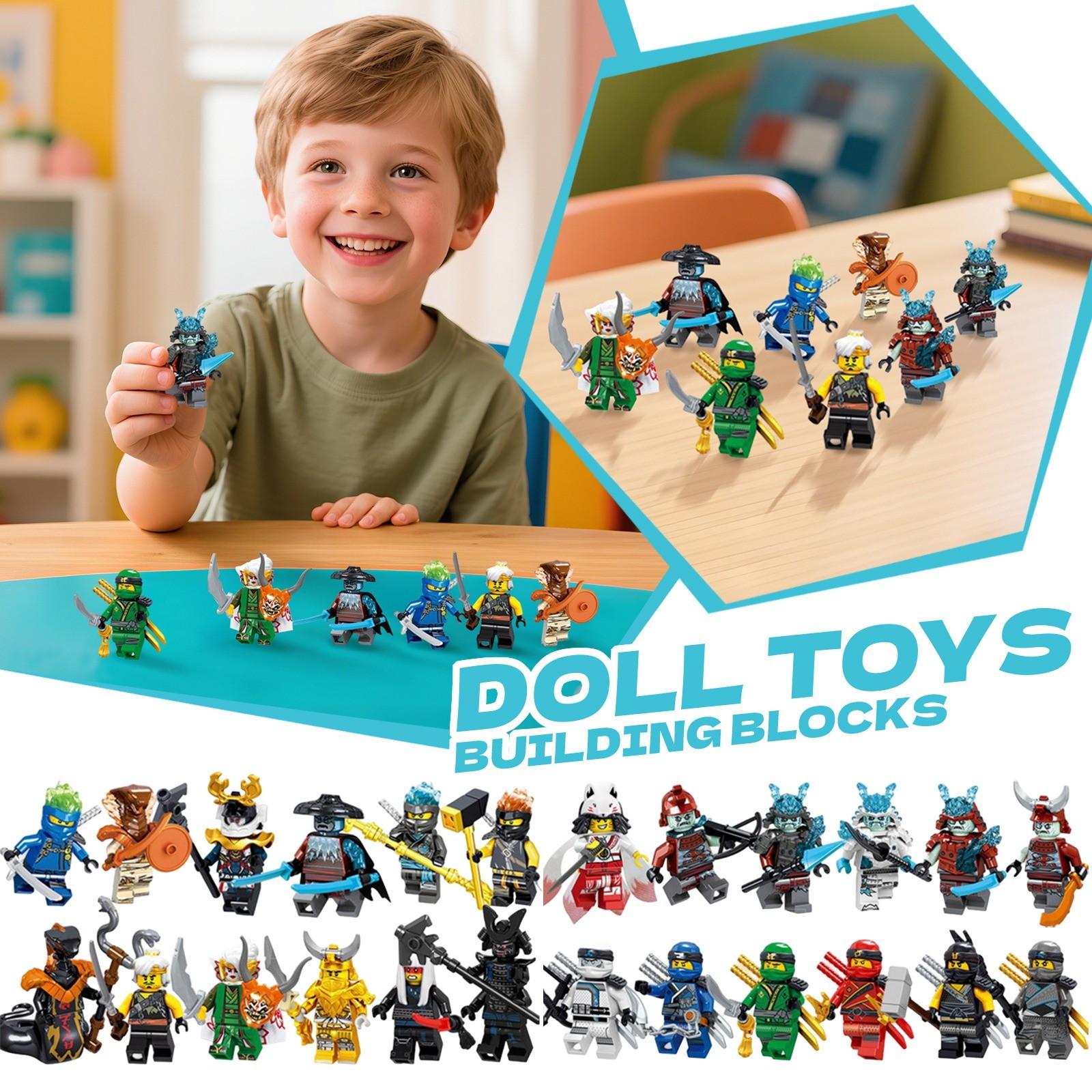 

Детские фигурки-конструкторы — лучшие подарки для детей One Size