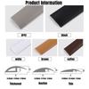 1M Self-adhesive Seam Strip Soft PVC Flooring Threshold Transition Sealing Strips Floor Threshold Anti-collision Seam Edge Trim