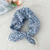 French retro cotton flower small scarf headband women's pure cotton thin bag head small scarf decorative square scarf headscarf