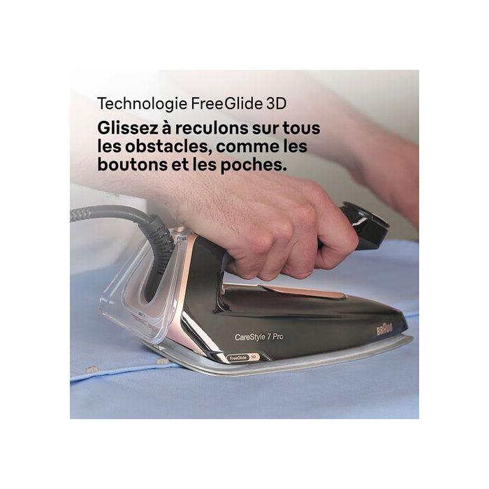 Station De Repassage Vapeur Braun CareStyle 7 Pro Noir
