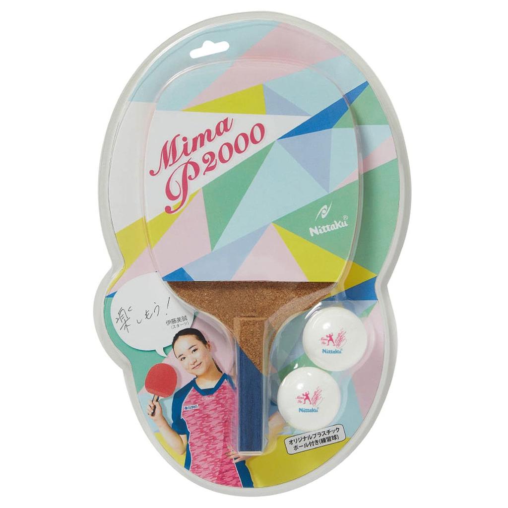 Gumová raketa Nittaku MIMA P2000 Takkyu Select Stock (nh5137)