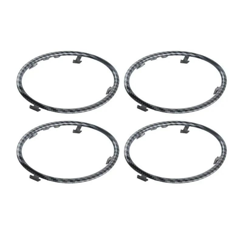 

4PCS Автомобільна наклейка з кільцевої накладки для кондиціонера для Ford Focus 2 MK2 2005-2013 автоаксесуарів