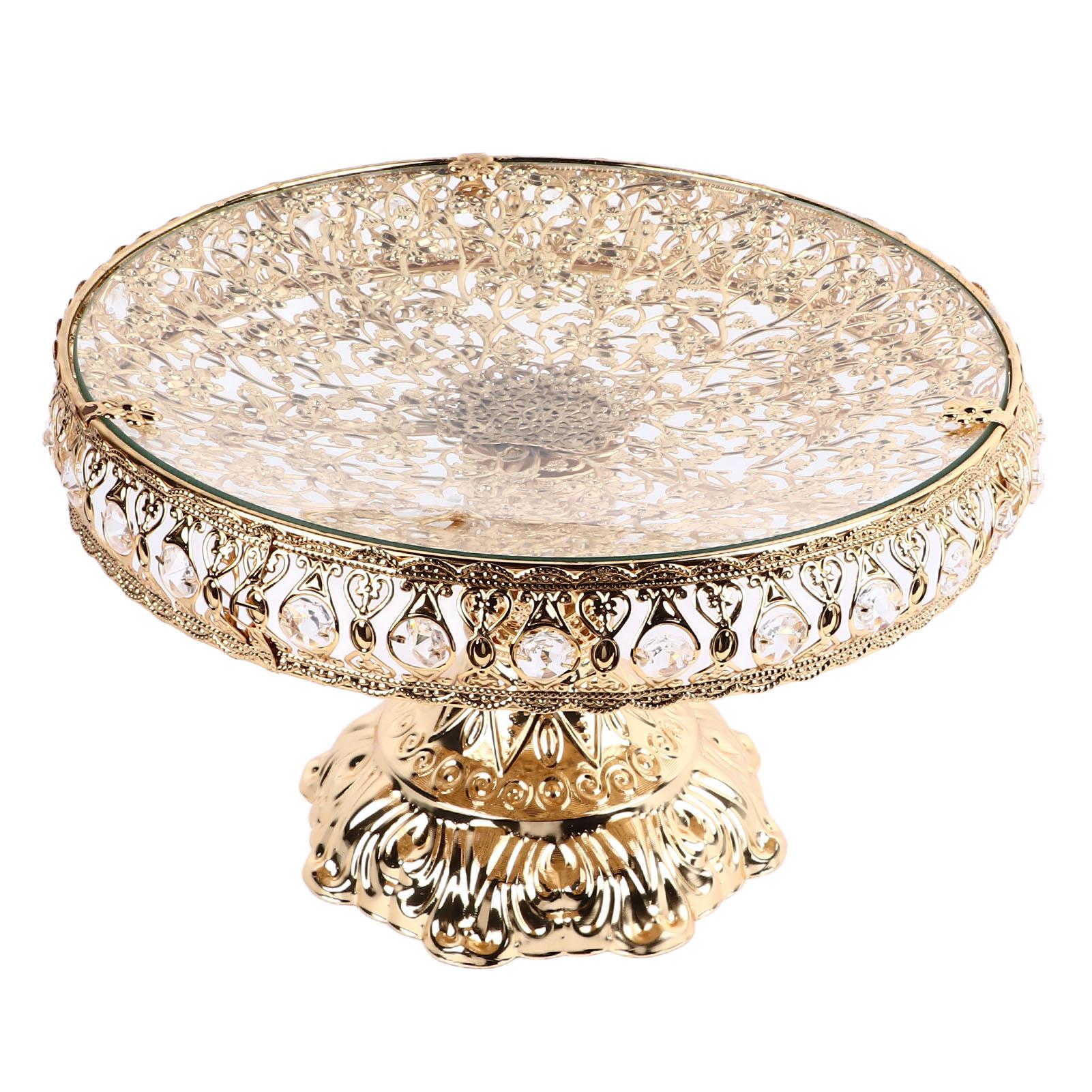 

Винтажная стеклянная тарелка для закусок в европейском стиле, легкая, роскошная, инновационная, изысканная, винтажная стеклянная тарелка для фруктов