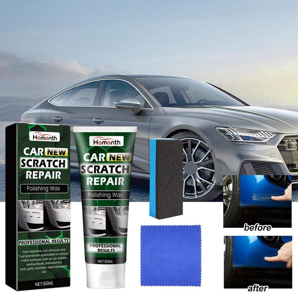 Homonth Car Scratch Polishing Paste Car Care Renovation Cleaning Paint Scratch Repair Scratch Care Paste