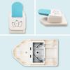 3-in-1 craft label punch, 1.5/2/2.5-inch gift label punch, DIY punch for scrapbooking craft perfume