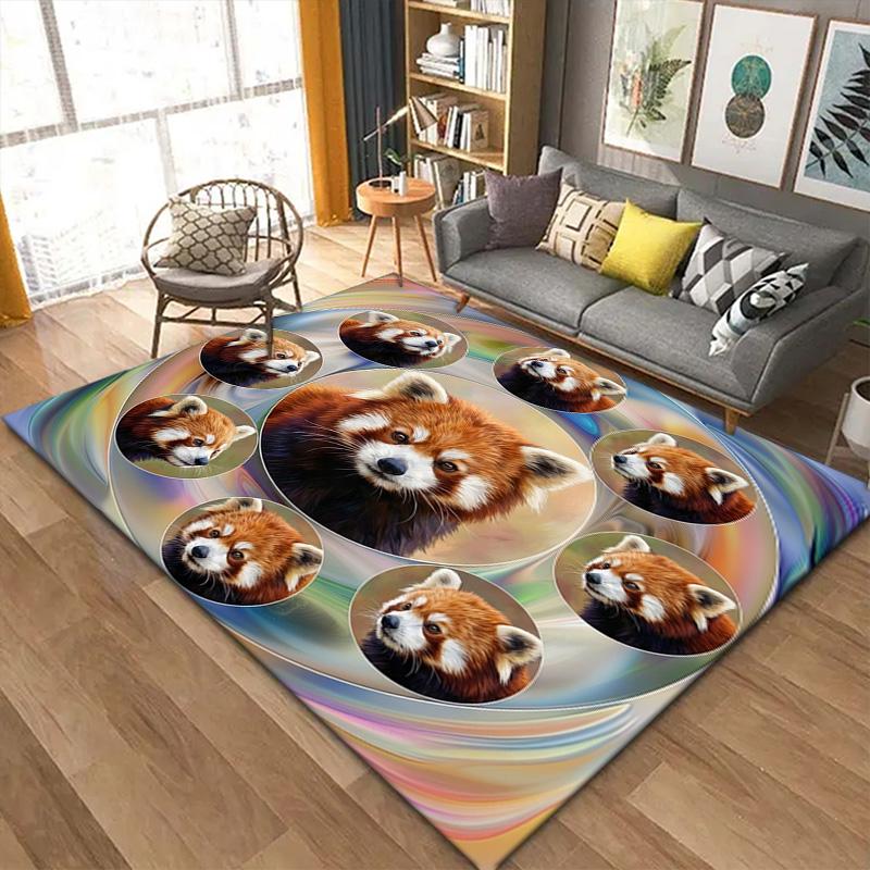 

Ковер с животными для гостиной, спальни, дома, украшение для дивана 40x60cm( 15x23in )