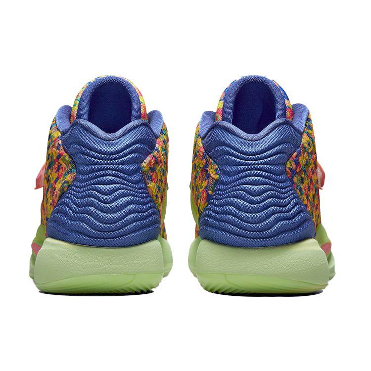 Nike KD 14 Ron English 1 Men Sneakers Multi-Color Lapis Hyper-Pink DO6903-400