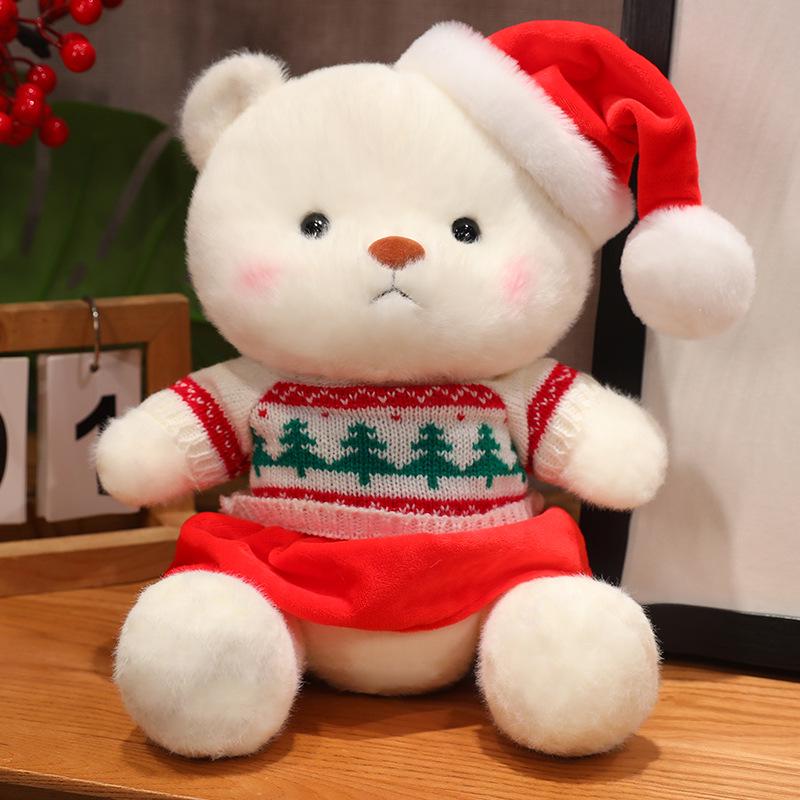 Adorable Christmas Little Bear Plush Toy - Teddy Bear Gift for Children