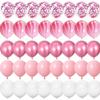 40pcs 12inch Rose Gold Confetti Latex Balloons Happy Birthday Party Decorations Kids Adult Boy Girl Baby Shower Wedding Supplies