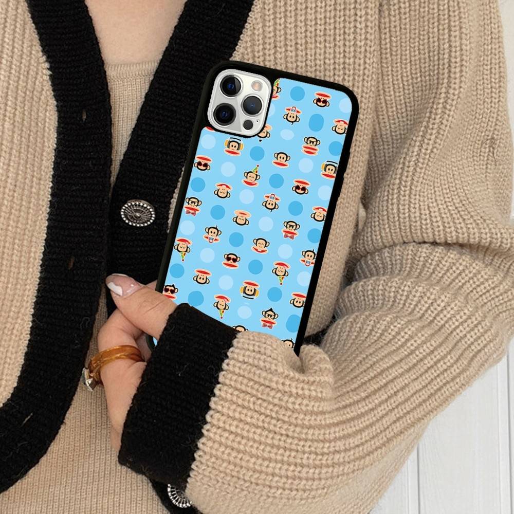 Classic P-Paul F-Frank Logo Phone Case For IPhone 17 16 15 14 13 Plus 12 11 Pro Max PC+TPU Cases Back Cover