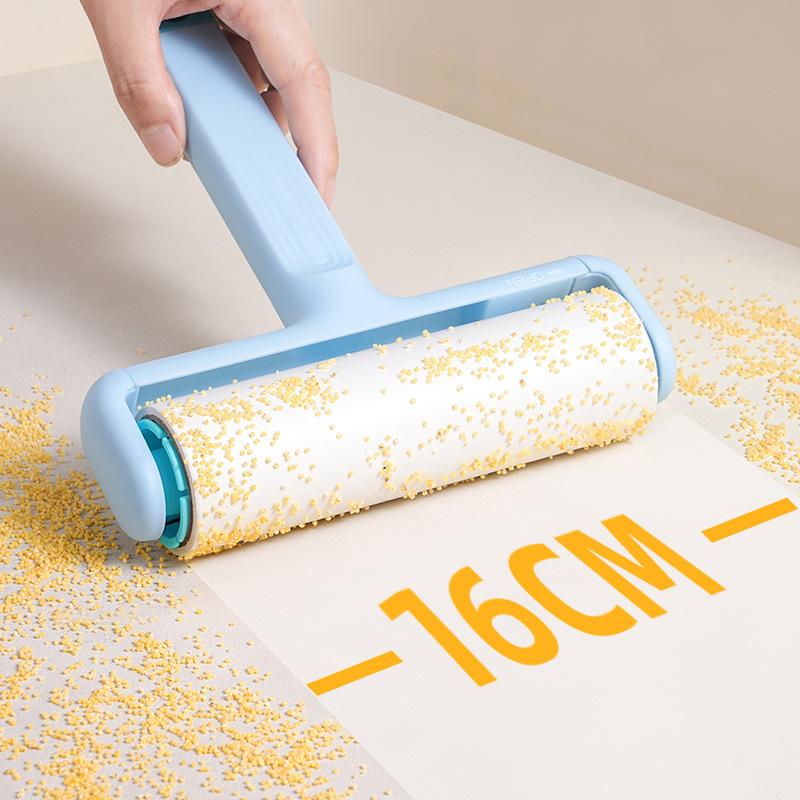 The Detachable Lint Paper Roller Dust Paper Cleaning Tape Clothes Lint Roller Brush Pet Brush