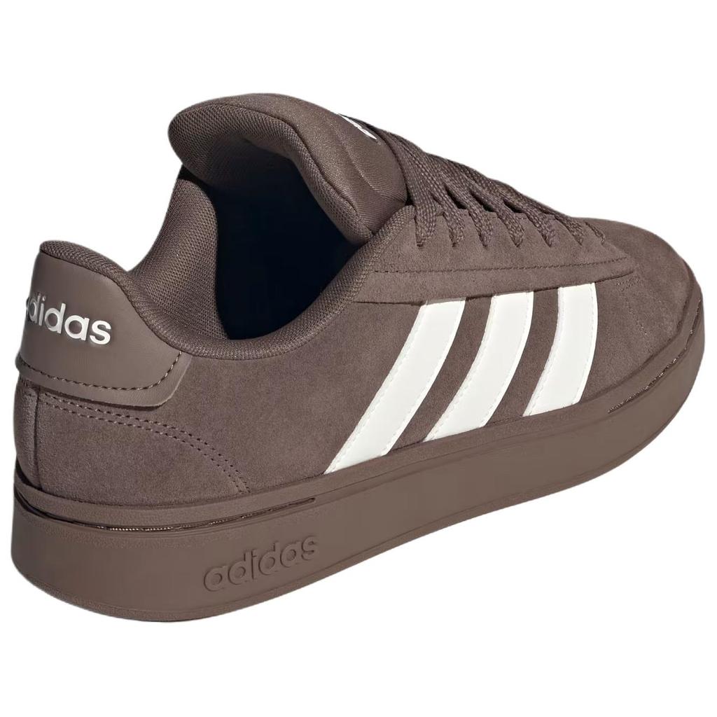 Adidas Grand Court Alpha Comfortable Versatile Sneakers Unisex Sneakers Brown IH1357