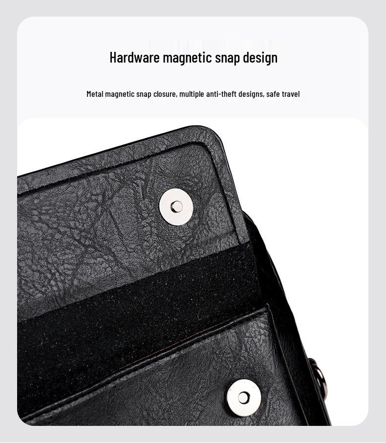 2024 Heren Aktetas: Veelzijdige Schouder-, Crossbody- en Rugzak voor Zaken, Laptop en Bestanden