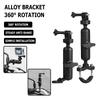Metal Motorcycle Bicycle Camera Holder Handlebar Mirror Mount Bracket For Gopro Dji Action Camera Phone
