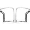 Rear Tail Light Trim Cover 2pcs Tail Light Lamp Cover Guard Trim Frame Compatible with Ford F150 2015-2020 Exterior Accessories Tail Lamp Shell