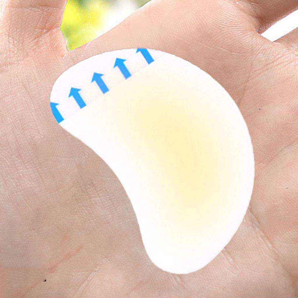 1pcs Self-Adhesive Heel Protector Sticker Heel Protector Invisible Hydrogel Pad Anti Blister Cushion Pad for Women Men Foot Care
