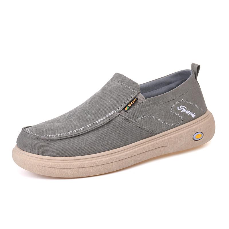 Men s Casual Versatile Canvas Slip-On Shoes - 2026 Spring/Autumn Collection 39