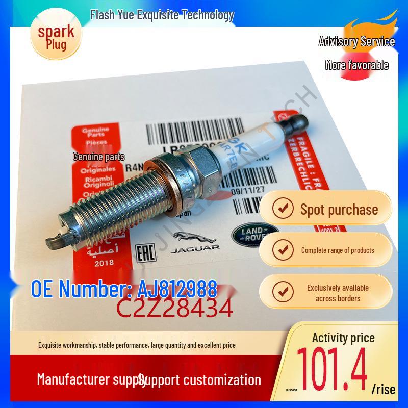 

Genuine Spark Plug for Land Rover: Discovery 4 & 5, New Defender, Range Rover, Range Rover Sport (LR050998). C2Z28434