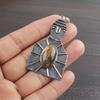 Natural Stick Agate Gemstone 925 Sterling Silver Jewelry Designer Pendant 2.18" AJP-1930
