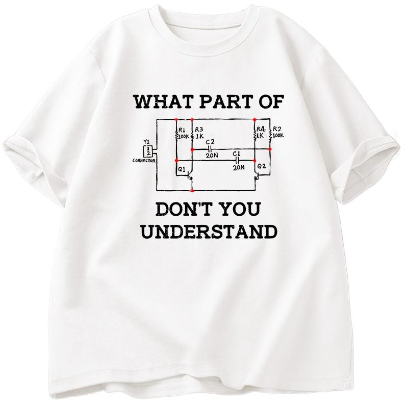 Футболка Электроинженера Электрика Графика Печатной Платы Футболка Подарок на День Отца Хлопок Короткий Рукав Мужская Одежда Футболка L